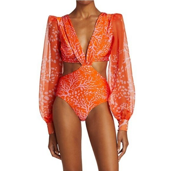 PatBO Coral Cut-Out Bodysuit - Picture 7 of 16